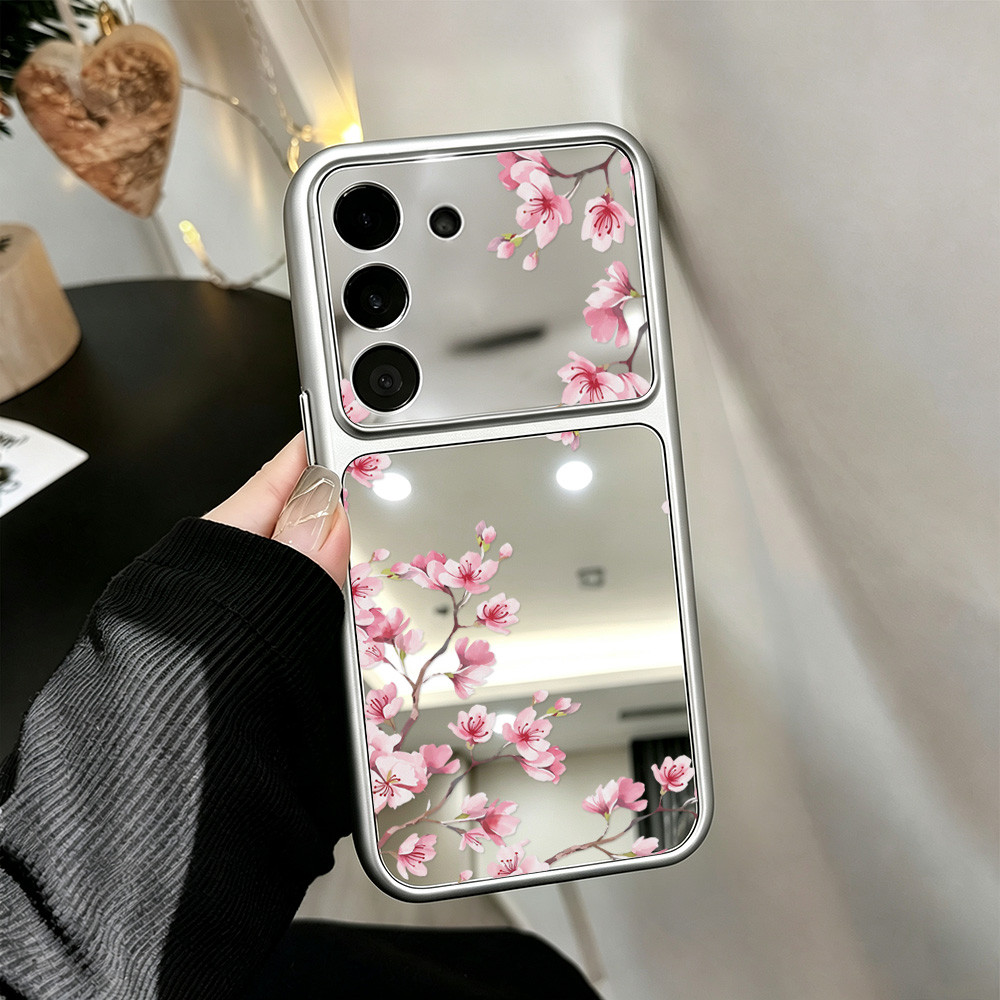 Mirror เคส For Samsung A56 5G A57 A55 A17 A07 A06 A16 A15 A54 A37 S26 Ultra S25 S24 S23 FE A05s A53 A52 A36 A35 A14 A26