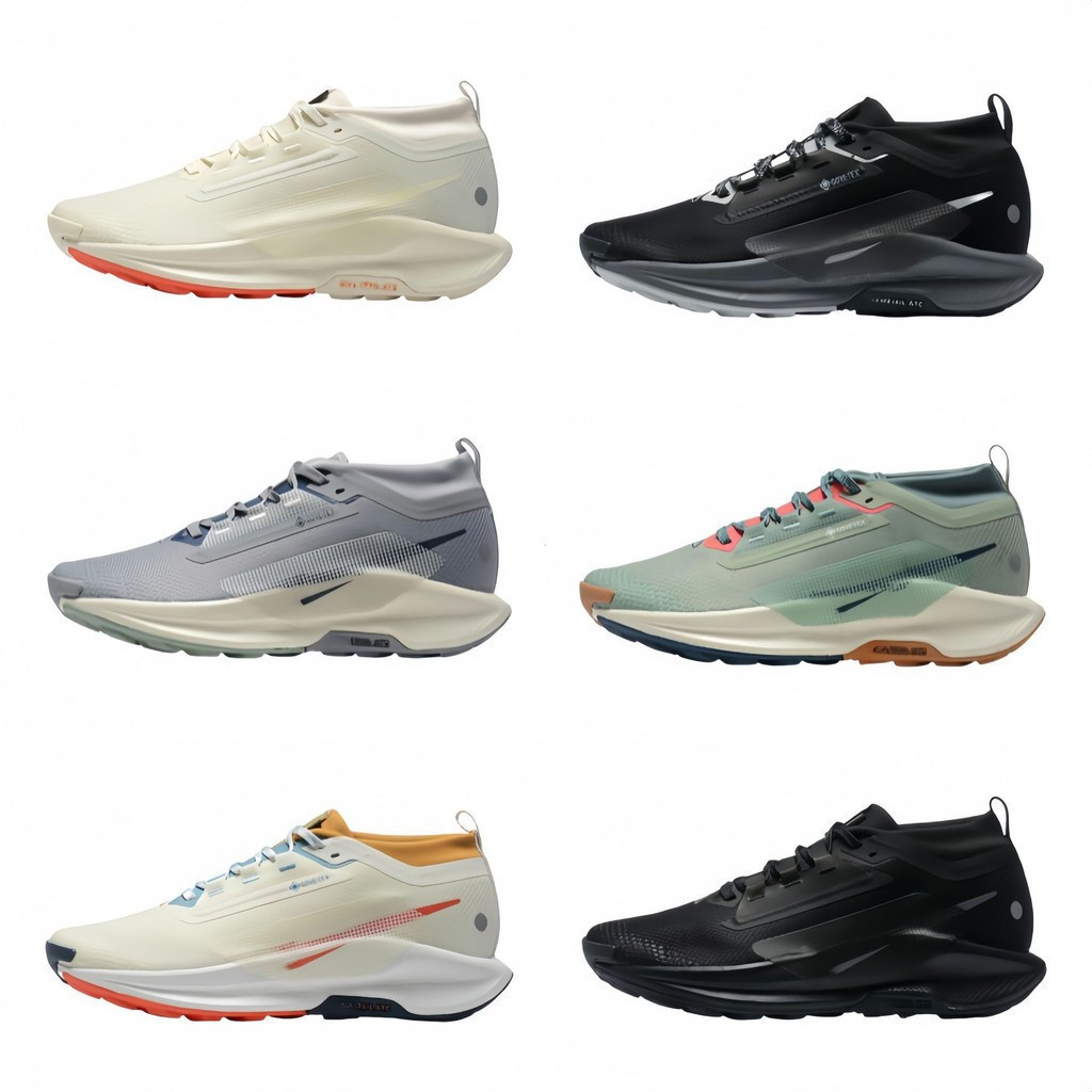 รองเท้า Pegasus Trail 5 GTX Pegasus ผู้ชายผู้หญิงกันน้ํา Cross Country รองเท้ากีฬารองเท้าวิ่ง FQ0912