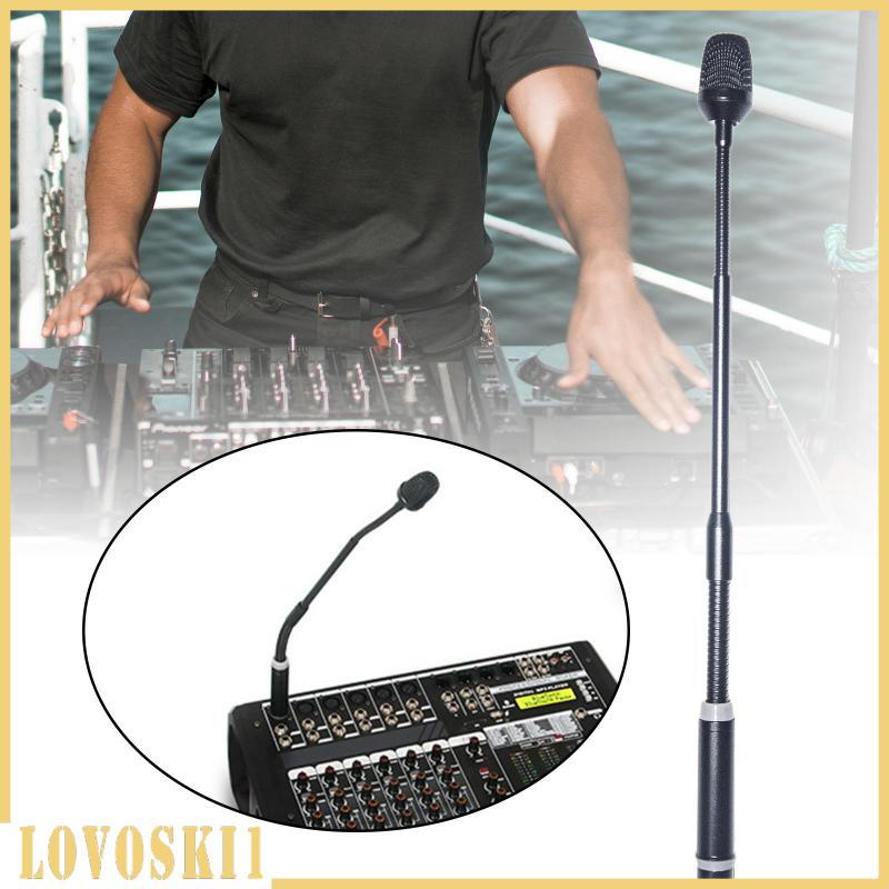 [Lovoski1] Gooseneck Mic ปรับยืดหยุ่นกับ XLR Dynamic Mic Dynamic DJ Mic XLR Mic สําหรับ Webcasts Con