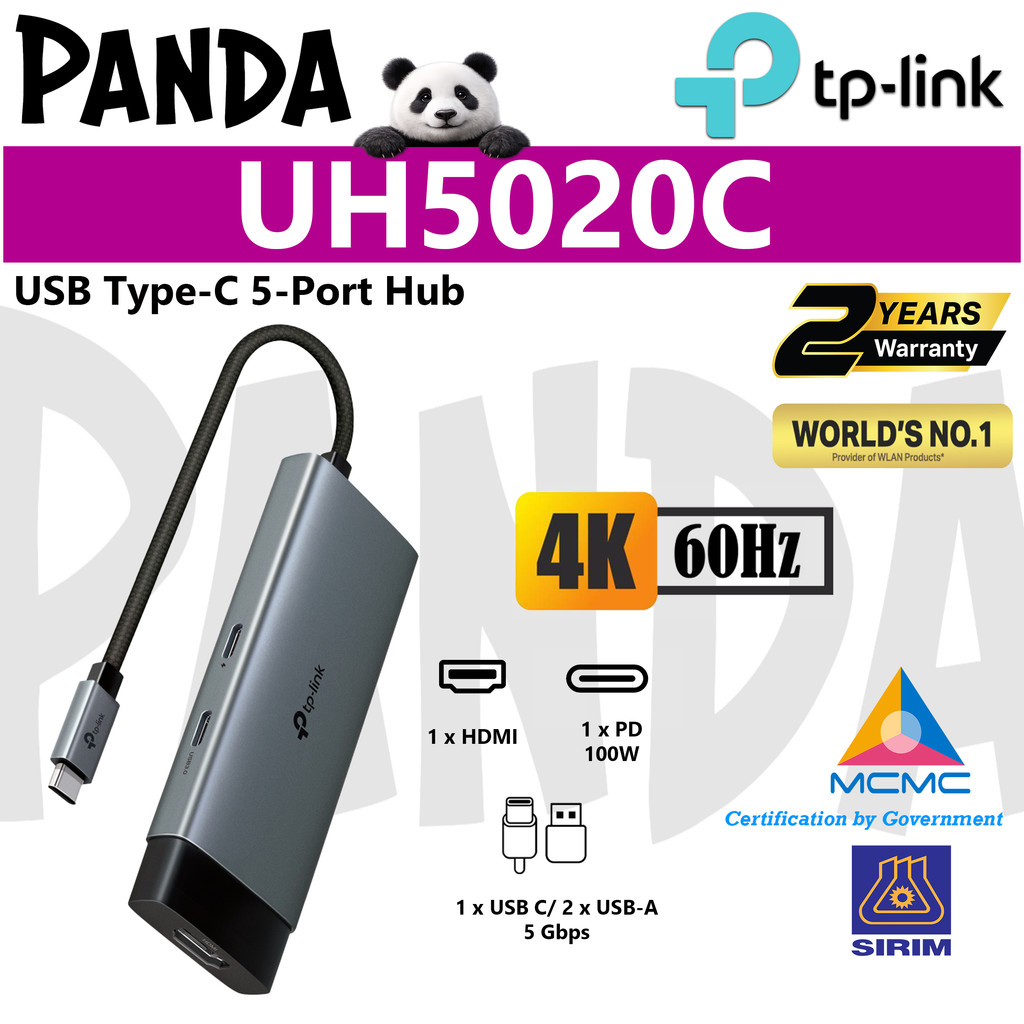 TP-Link UH5020C USB Type-C 5-Port Hub
