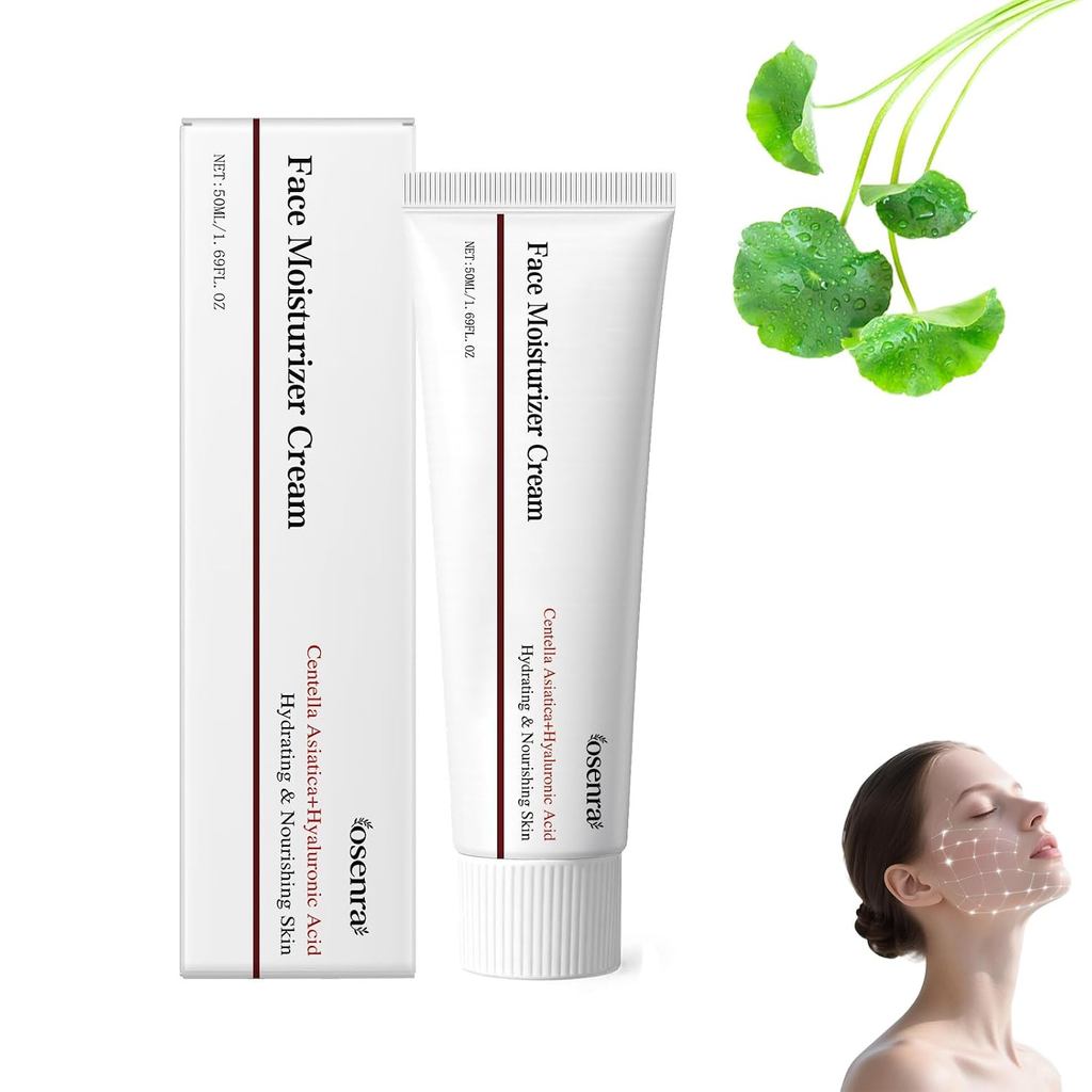 ,ใบหน้ามอยเจอร์ไรเซอร์กับเอเชียtica,คอลลาเจน&ไฮยาลูโรนิคกรด,ลึก,ความชุ่มชื้น GMB0
