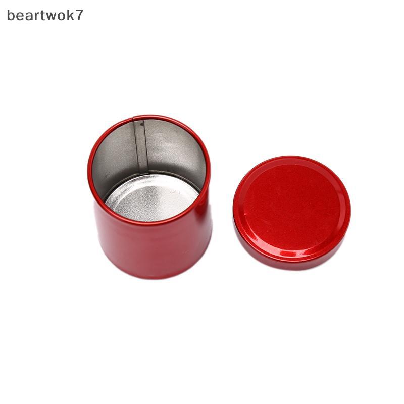 Beartwok7] Aluminium Storage Coffee Cans Tea Leaves Container Portable Organizer ใหม่