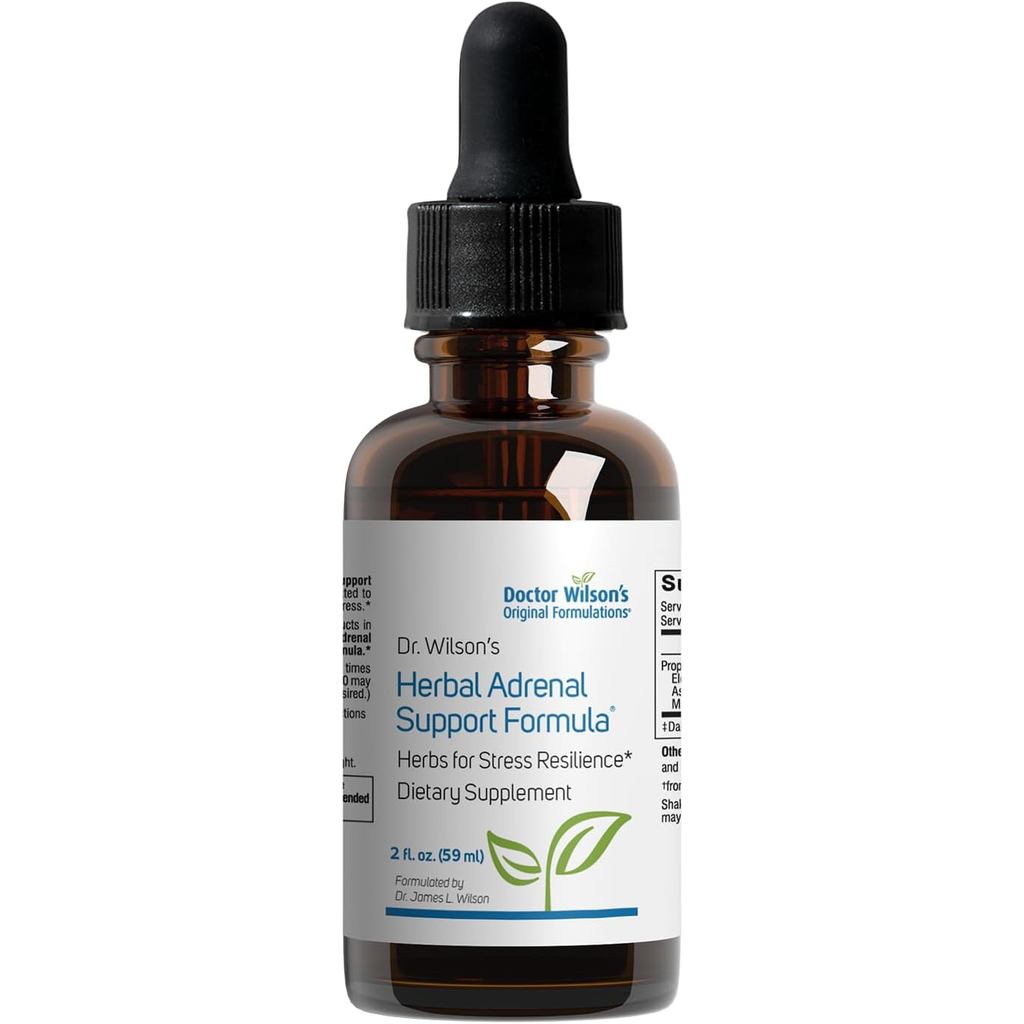 ดร. Wilsons Herbal Adrenal Support Formula, Cortisol Support 2 oz*