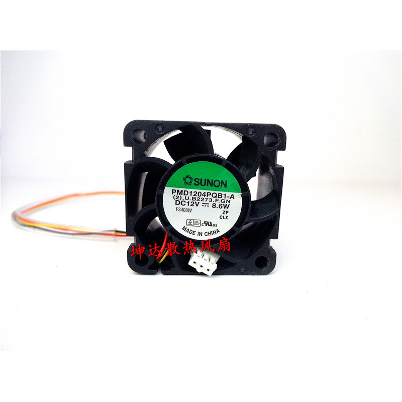 Jianzhun SUNON 4028 Double Ball 12V 8.6W Server 1U2U พัดลม PMD1204PQB1-A