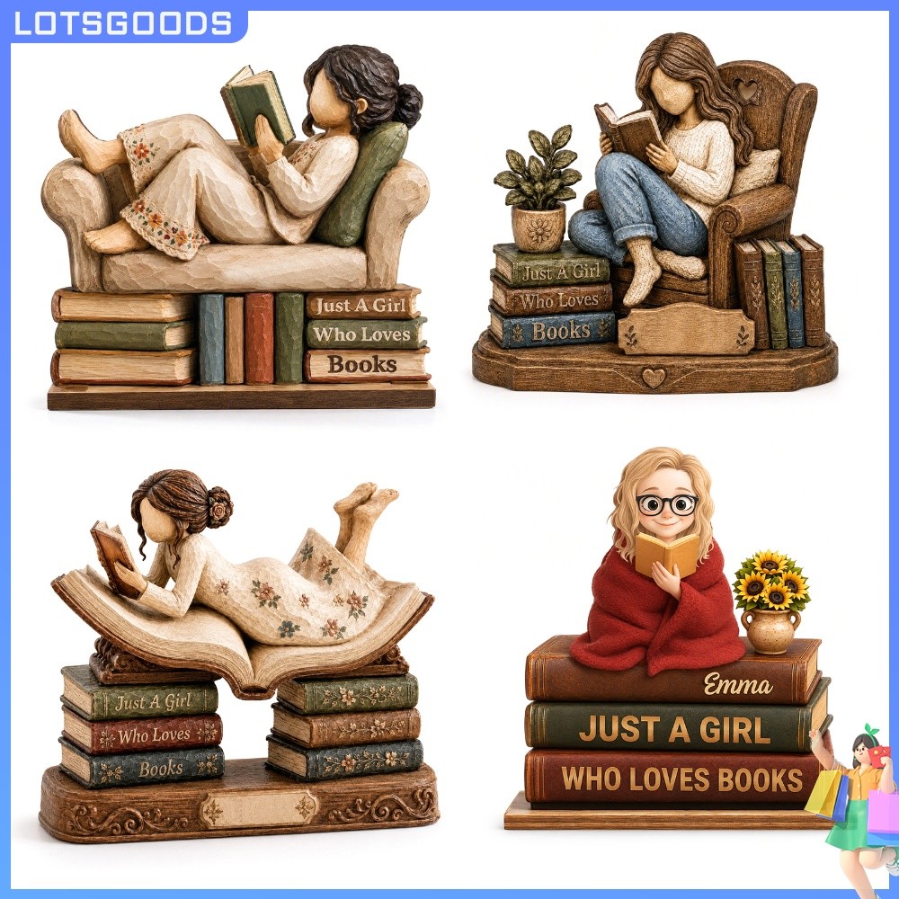 [จัดส่งในพื้นที่] Cut Double Layer Multilayer Wood Sign Personalized Book Lover