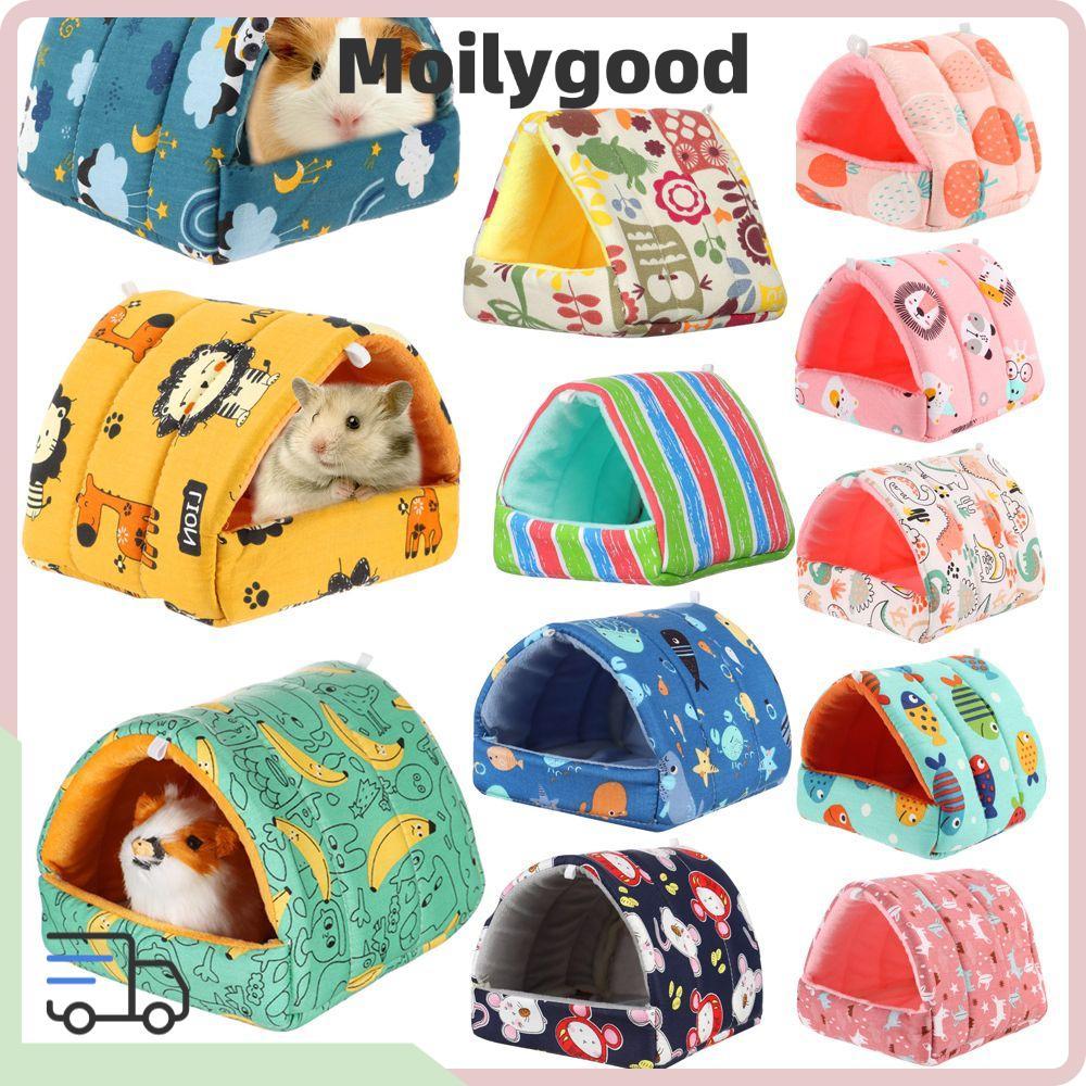 MOILYTH Hamster House สบาย สีสัน Soft Winter Guinea Pig Nest