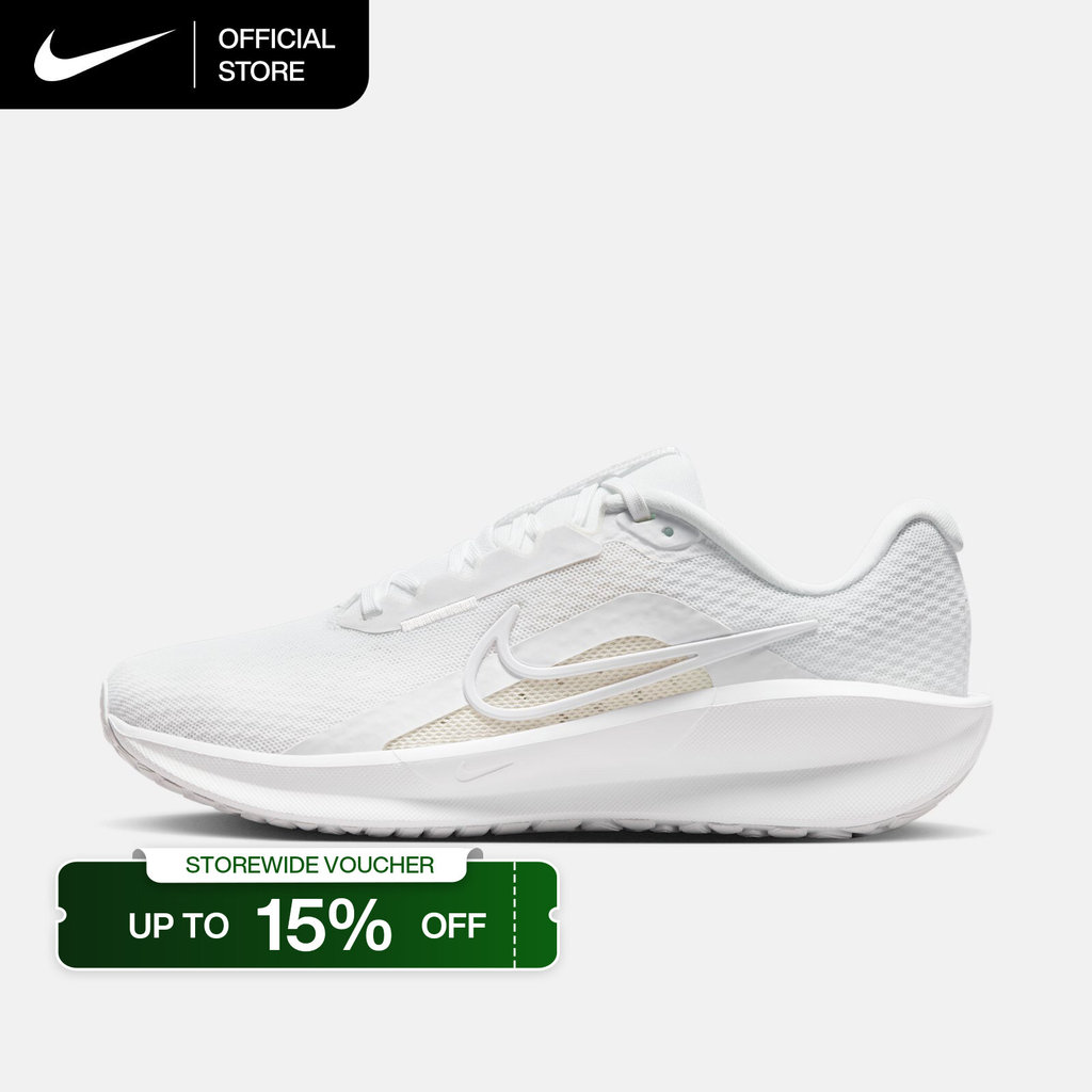 Nike Women's Downshifter 13 Road Running Shoes - White [FD6476-101]