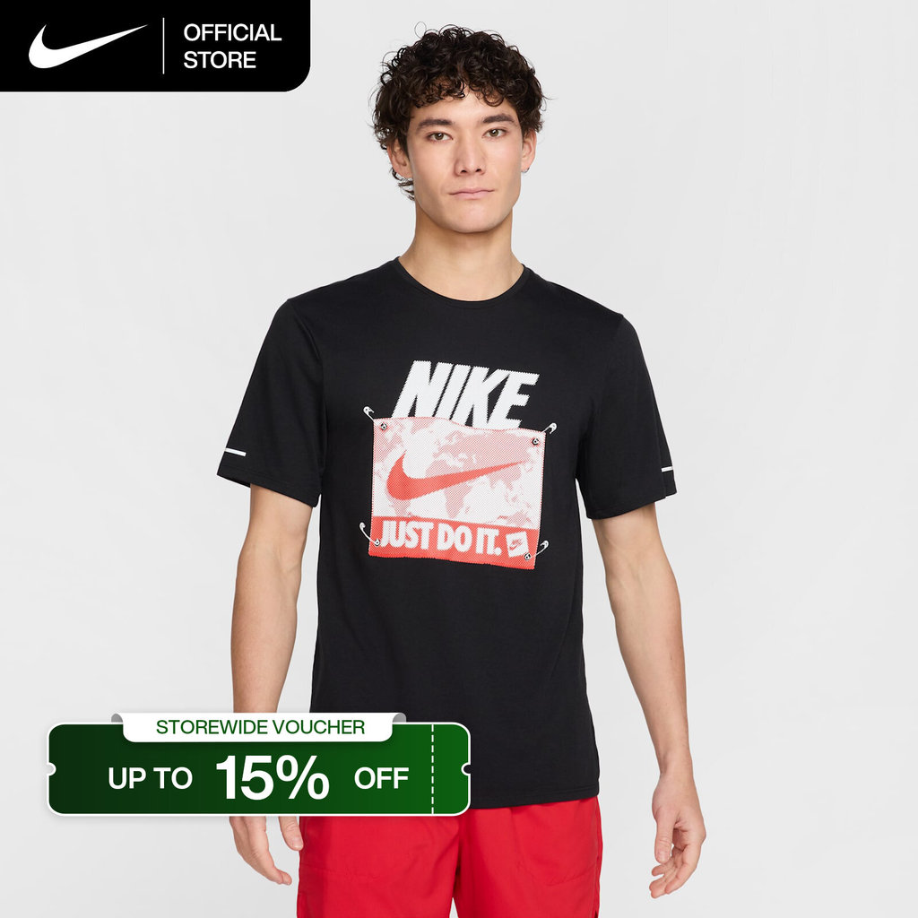 Nike Dri-FIT Men's Rise 365 Run Energy Tee - Black [HJ4159-010]