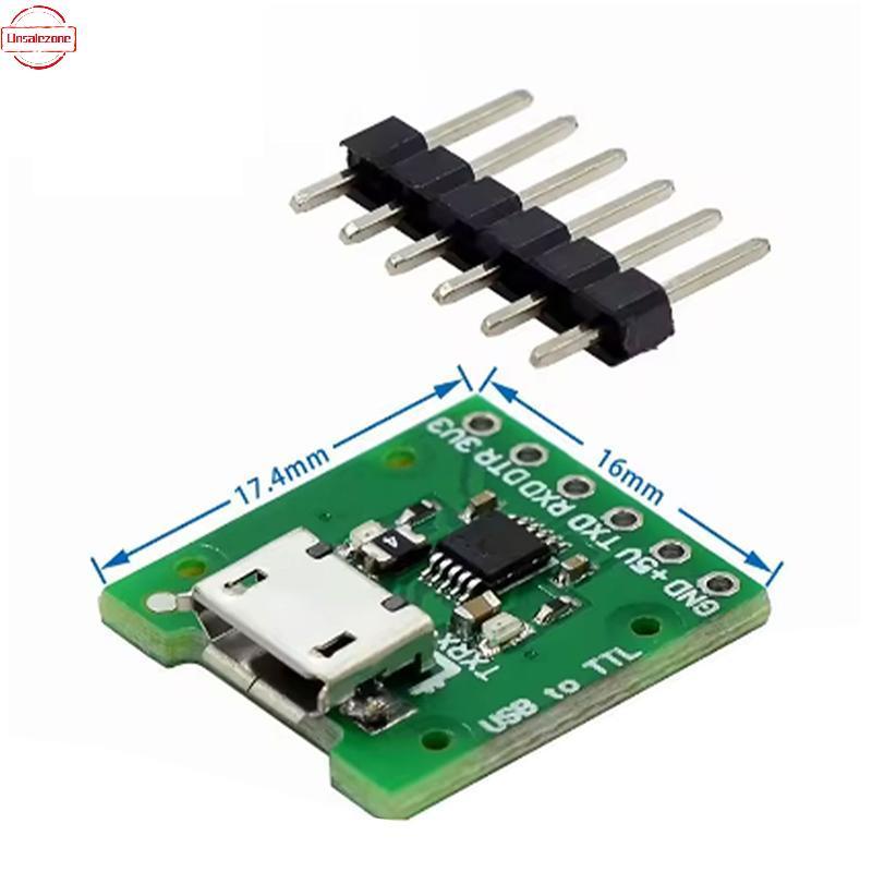 OZTH CH340E CH9340C USB ถึง TTL Serial Module ใช้งานร่วมกับ Pro Mini Downloader เปลี่ยน CH340G CH340