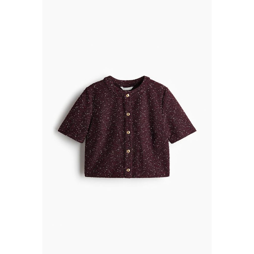 H&M كارديغان بوكليه نسائي نصف كم — صورة 2