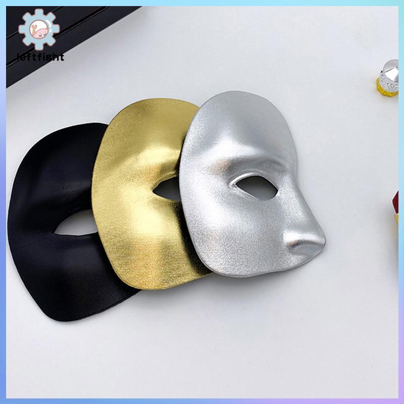 LEFT The Phantom คอสเพลย์หน้ากากครึ่งหน้าพลาสติกหน้ากากสยองขวัญ Party Supplies คอสเพลย์ Props เทศกาล