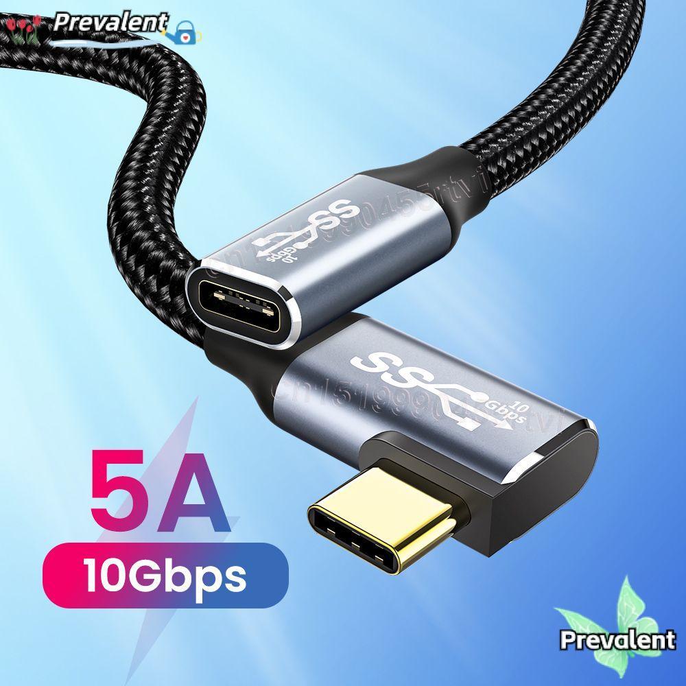 PREVALENT Type C สําหรับแล็ปท็อปชายกับหญิง PD 100W 4K 60HZ สายต่อ