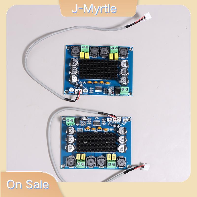 J-Myrtle ชิป TPA3116 D2 XH-M543 12V 24V 120W*2 Dual Channel Digital Power Audio Amplifier Board 120W