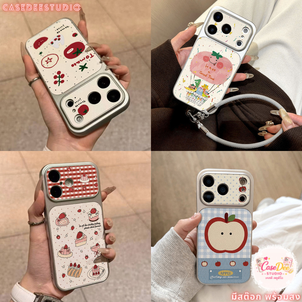 เคสสำหรับหัวเว่ย ของมาใหม่ ขนมผลไม้ น่ารัก เคสนิ่มสีเงิน ลุคซีรีส์17 For Huawei Honor200 400PRO X5C 