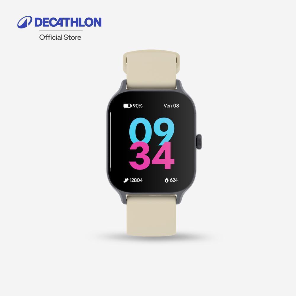 Decathlon Fit 100 S Gps Sport Connected Watch สมาร์ทวอทช์สำหรับเล่นกีฬาพร้อม Gps รุ่น Fit 100 S