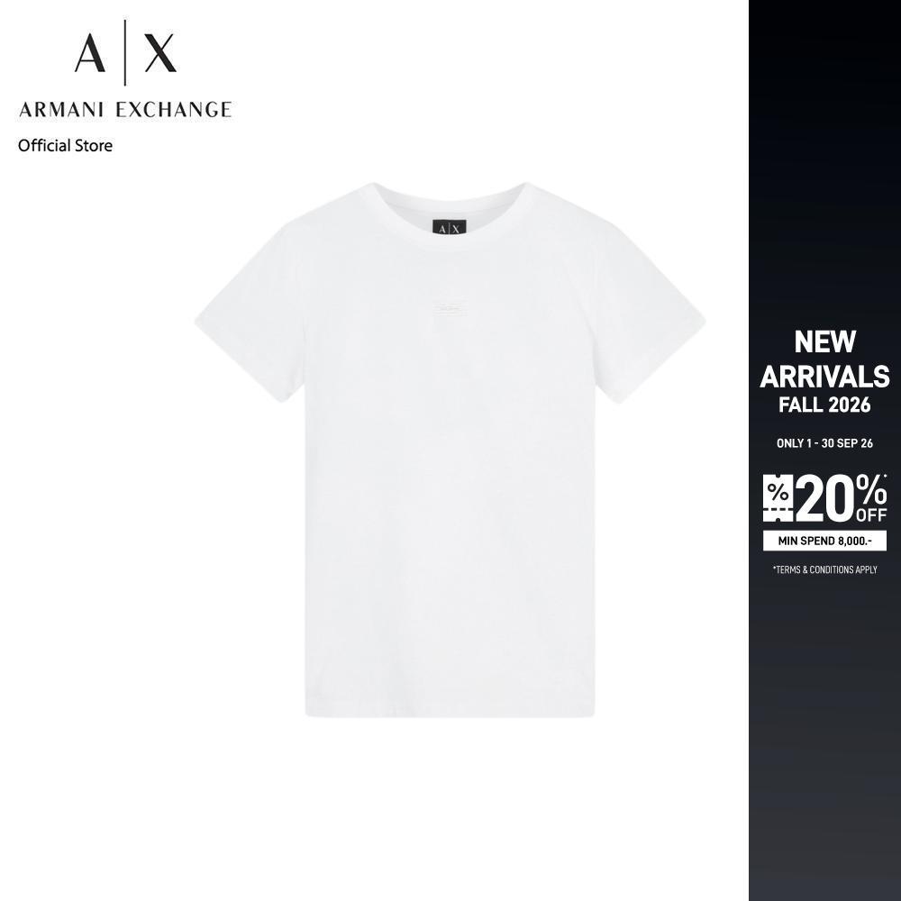 Armani Exchange เสื้อยืดผู้หญิง รุ่น XW002316-AF10358-U0002 - สีขาว