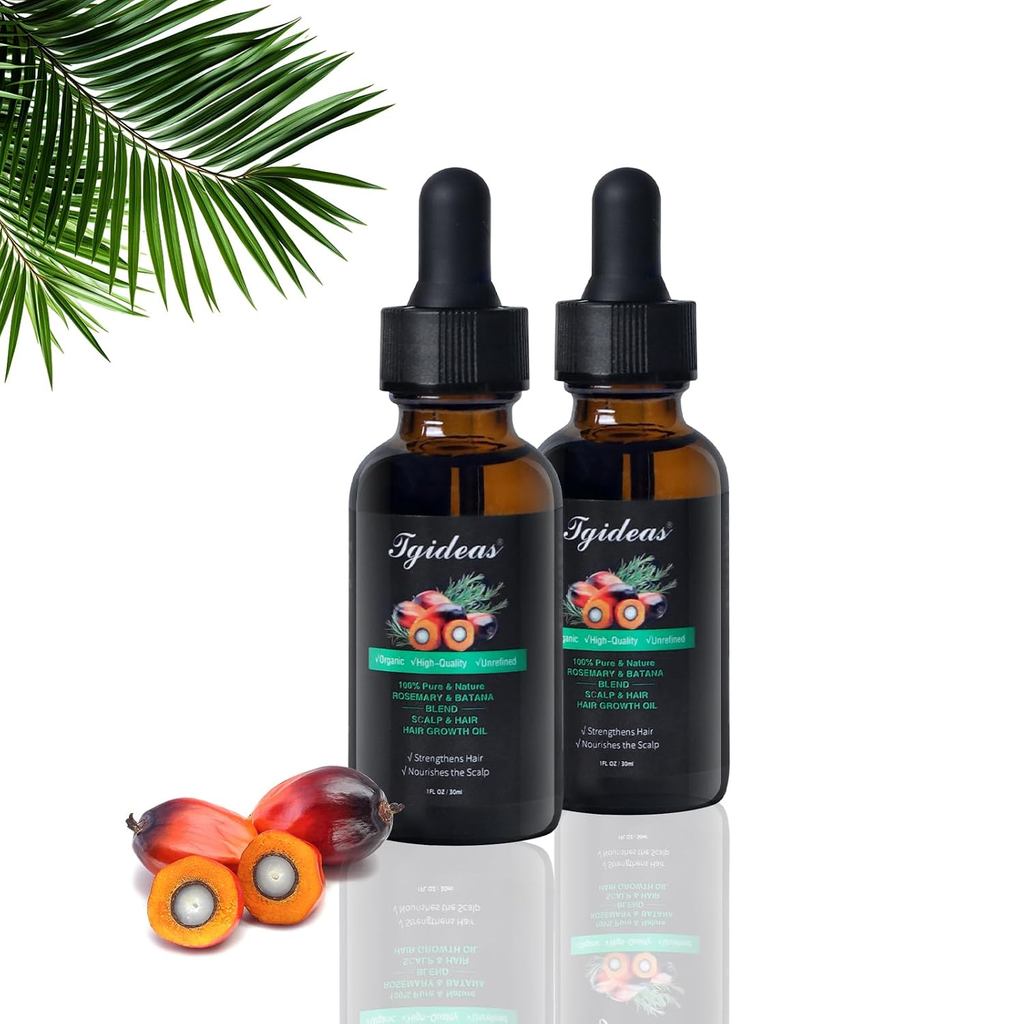 Tgideas Rosemary & Batana Oil for , Scalp & Hair Care - 2 แพ็ค
