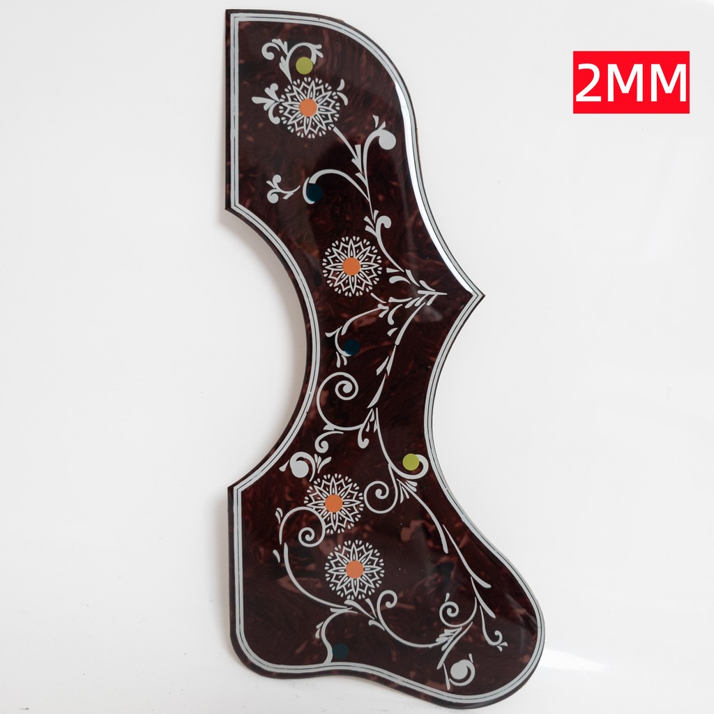 2 มม.J200 SJ200 กีตาร์อะคูสติก Pickguard สําหรับ Gibson Self-กาว Scratch แผ่นกีตาร์อุปกรณ์เสริม