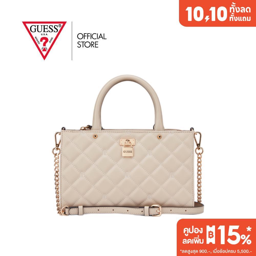 GUESS حقيبة RAMONA Satchel — بيج — صورة 2