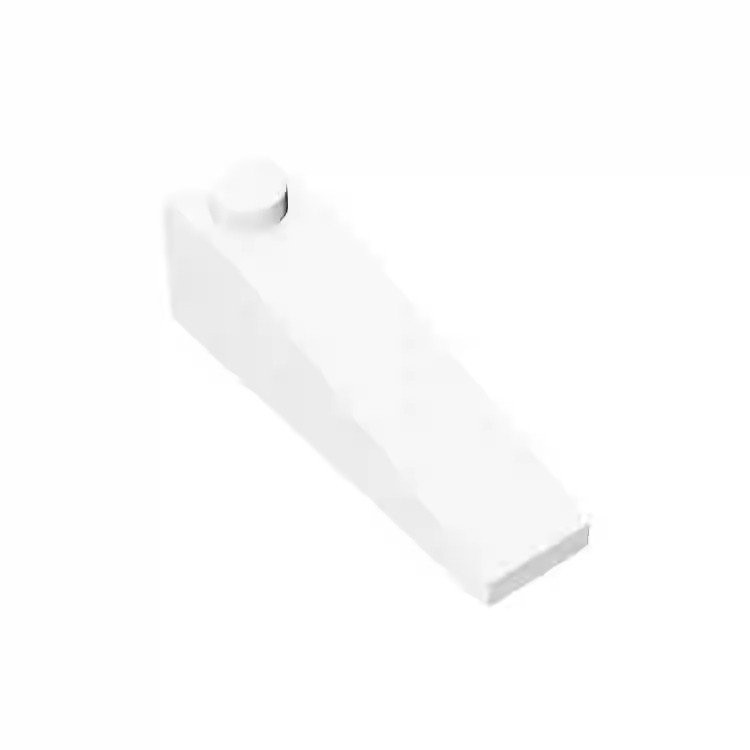 Moc อนุภาคขนาดเล็ก 4x1 Beveled Brick 60477 Building Block อะไหล่ N3G0