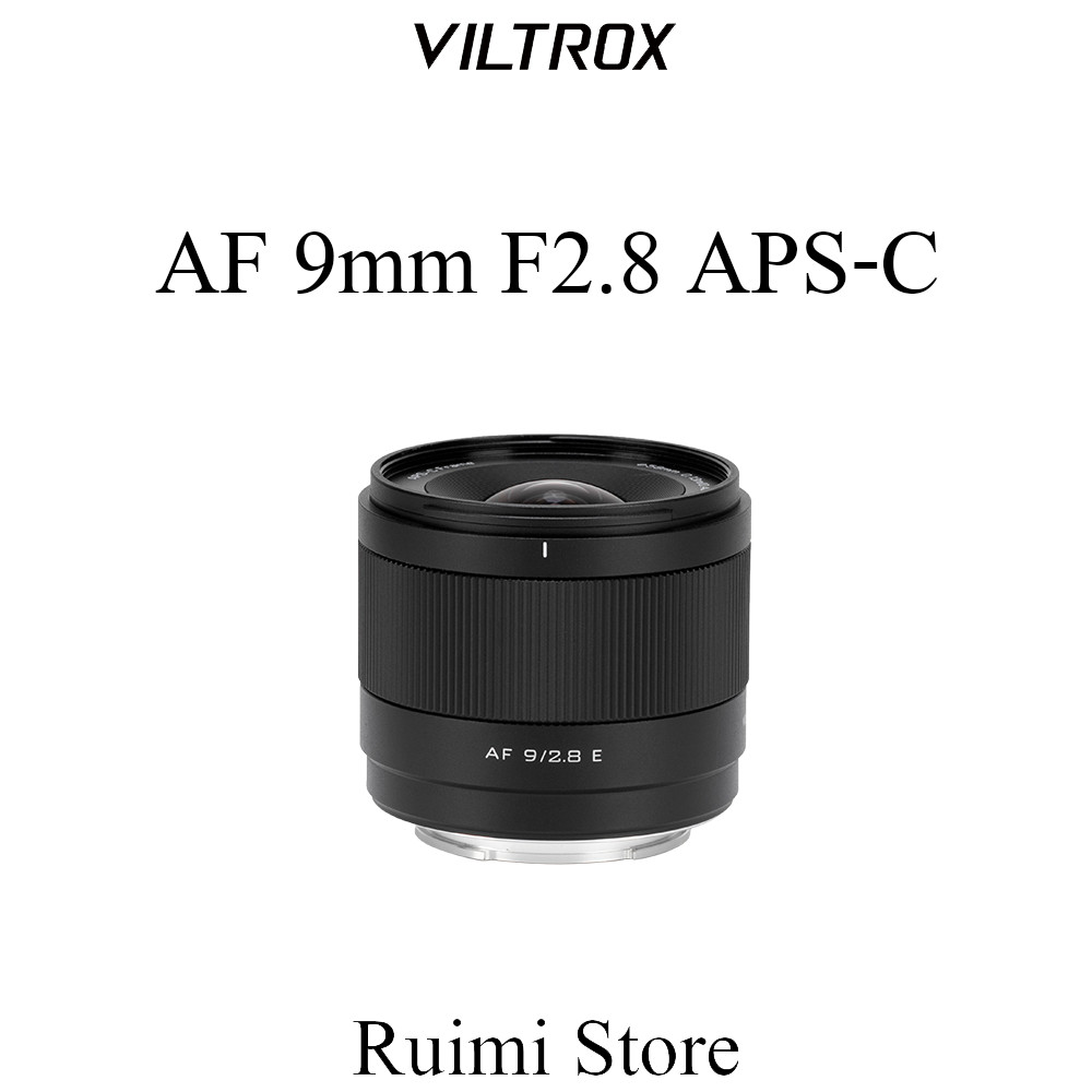 เลนส์ Viltrox 9 มม. F2.8 Air Auto Focus APS-C สําหรับกล้อง Mirrorless ของ E / NZ / XF Mount 9mm f2.8