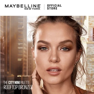 MAYBELLINE THE CITY MINI PALETTE ROOFTOP BRONZES เมย์เบลลีน อายแชโดว์ เดอะ ซิตี้ มินิ พาเลท รูฟท็อป บรอนซ์ (ทาตา)