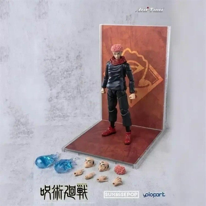 SUNRISEPOP SHF 18 ซม.Pvc Jujutsu Kaisen Itadori Yuji Action อะนิเมะรูปสะสมของเล่นตกแต่งHT99 0F2P