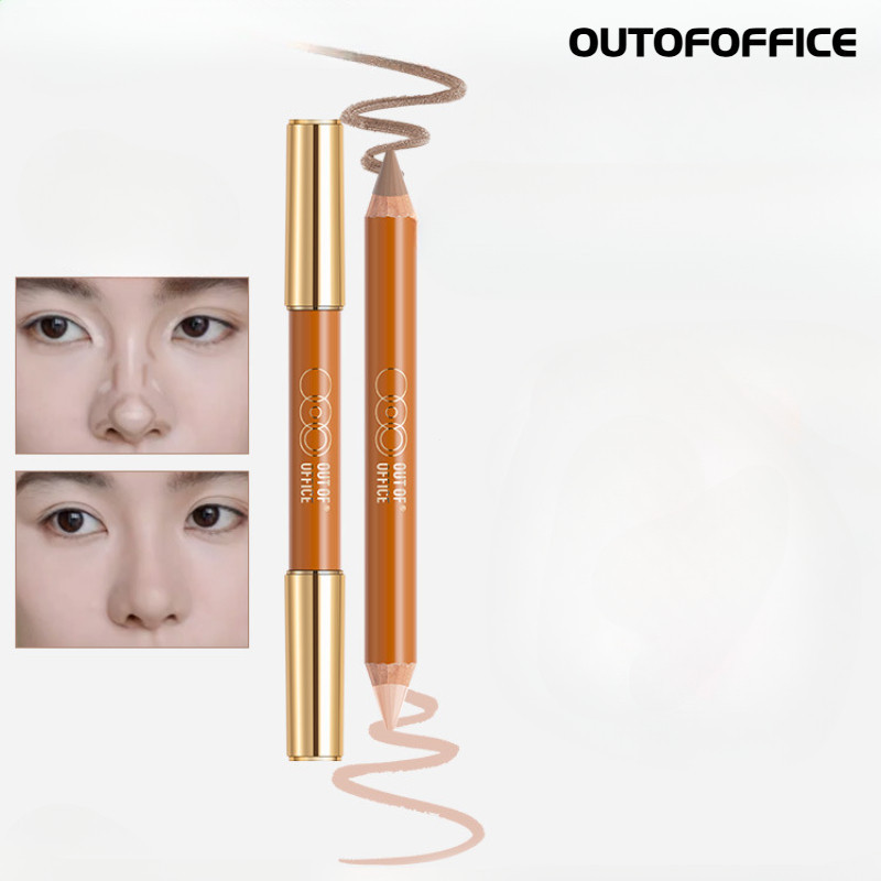 OUT OF OFFICE Contour ปากกา Double-Ended Contour ปากกา OOO สามมิติไฮไลท์ Brightening Nose Shadow