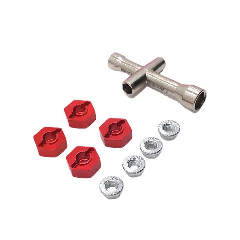 Mangniu 1/10 MN-999 Land Rover Defender รีโมทคอนโทรลรถอะไหล่โลหะอัพเกรด 12 มม. การมีเพศสัมพันธ์