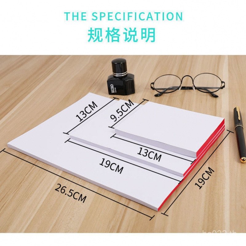 ขนาดใหญ่ขนาดกลางเปล่า A4 โน้ตบุ๊คขนาดเล็ก Notepad ขนาดเล็ก Notepad Notepad Notepad Notepad นักเรียนร