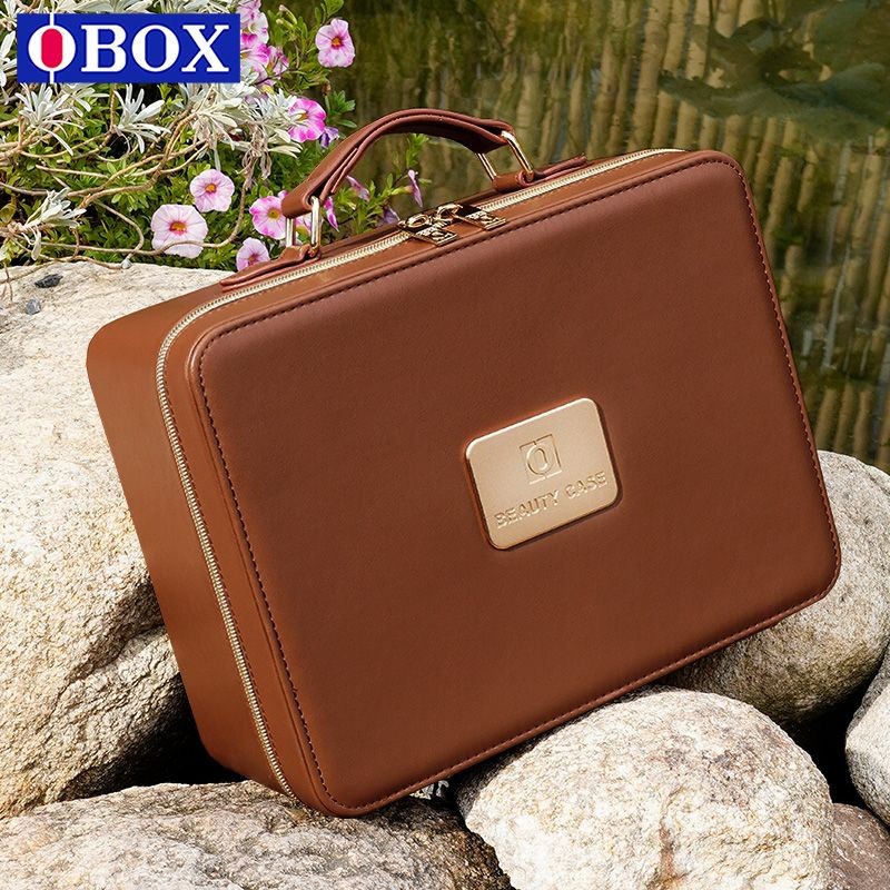 OBOX กระเป๋าเครื่องสำอาง กระเป๋าเก็บเครื่องสำอาง OBOX พกพาสะดวก แขวนกระเป๋าเดินทางได้ เก็บของในบ้าน 