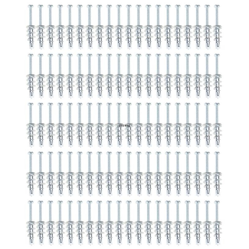 MG Multipurpose Drywall Screw Anchors ชุด Hollow Wall Anchors สกรูชุด Drywall สกรูสําหรับแขวนตกแต่งช