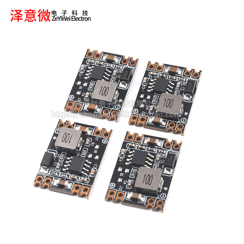 AJ38 DC-DC 3A Mini Buck โมดูลแหล่งจ่ายไฟรถยนต์ 6V9V12V-30V ถึง 3.3 V/5 V เอาต์พุต