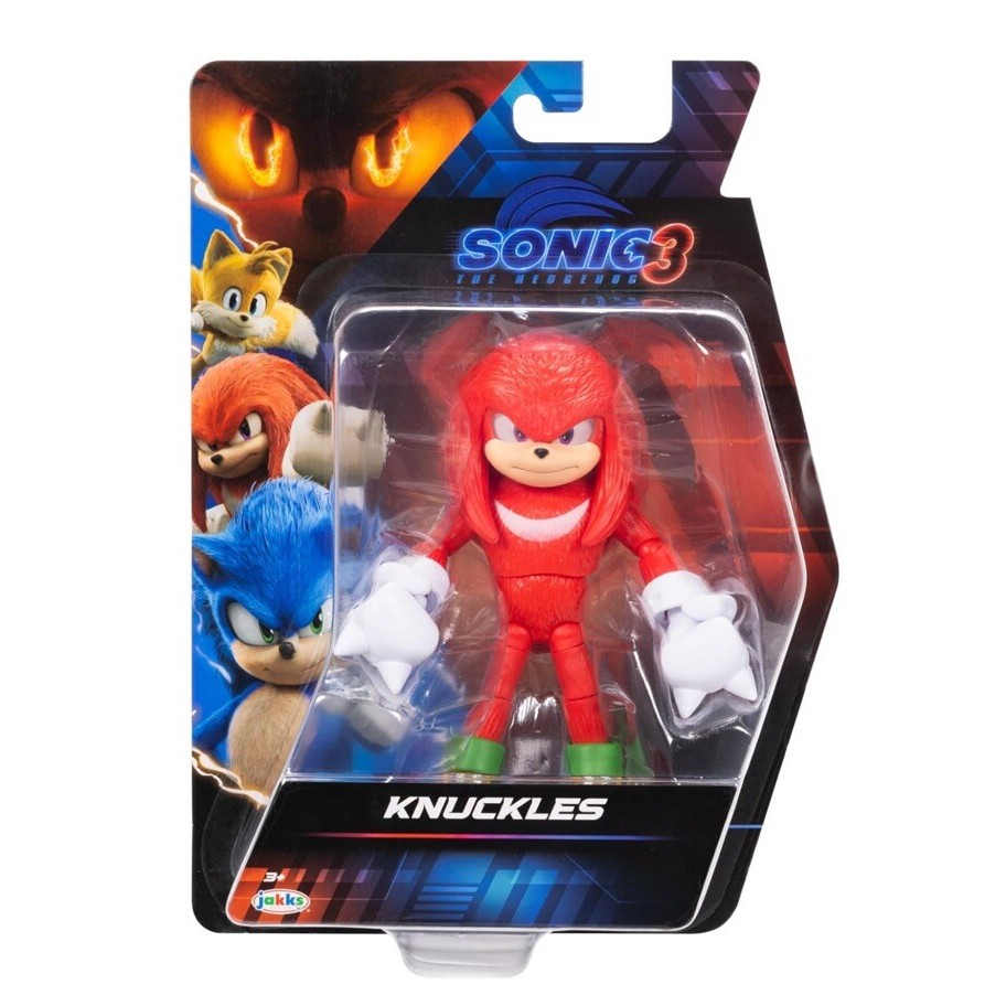 ของเล่นรูปการกระทํา Sonic The Hedgehog 3 ภาพยนตร์ Knuckles