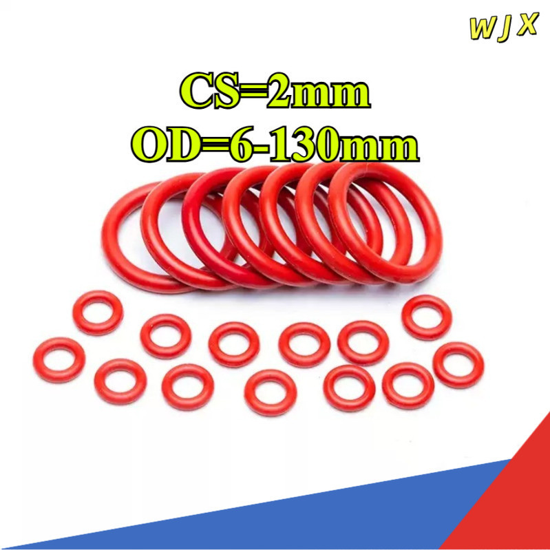 CS2mm * OD6-130mm โอริง ORing O-ring ยางโอริง VMQ เลือกขนาดได้WJX-CB-1
