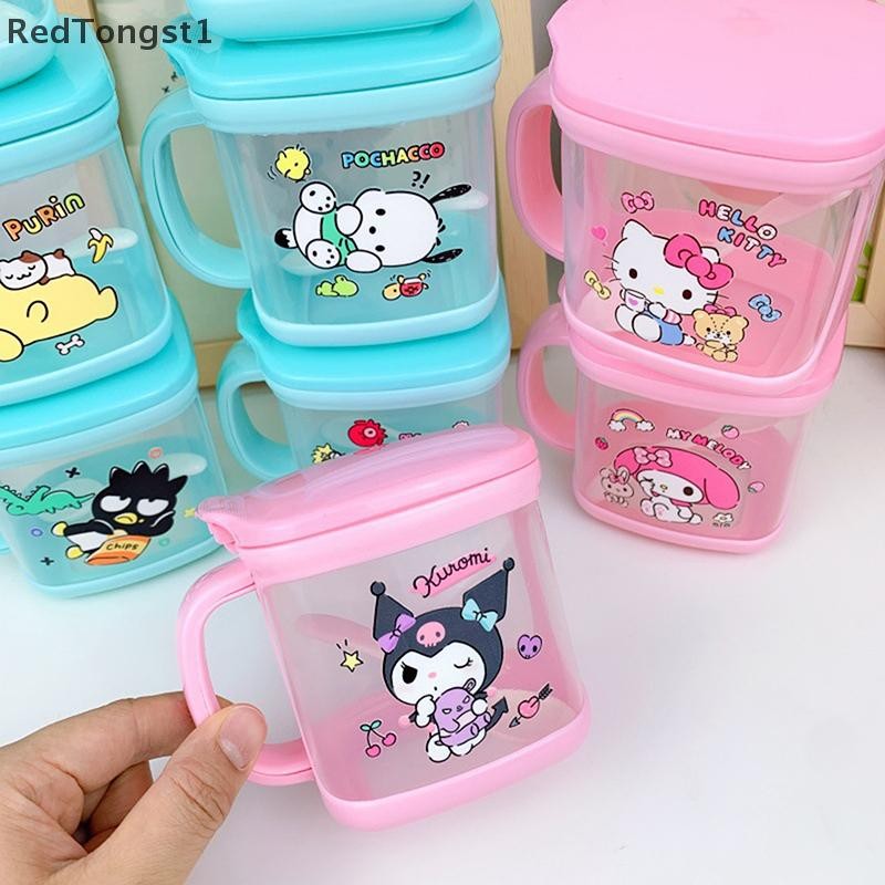 [rtg] Sanrio Hello Kitty Kitchen Seasoning Box Kuromi Melody Cinnamoroll Msg Salt Sugar Jar ในครัวเร