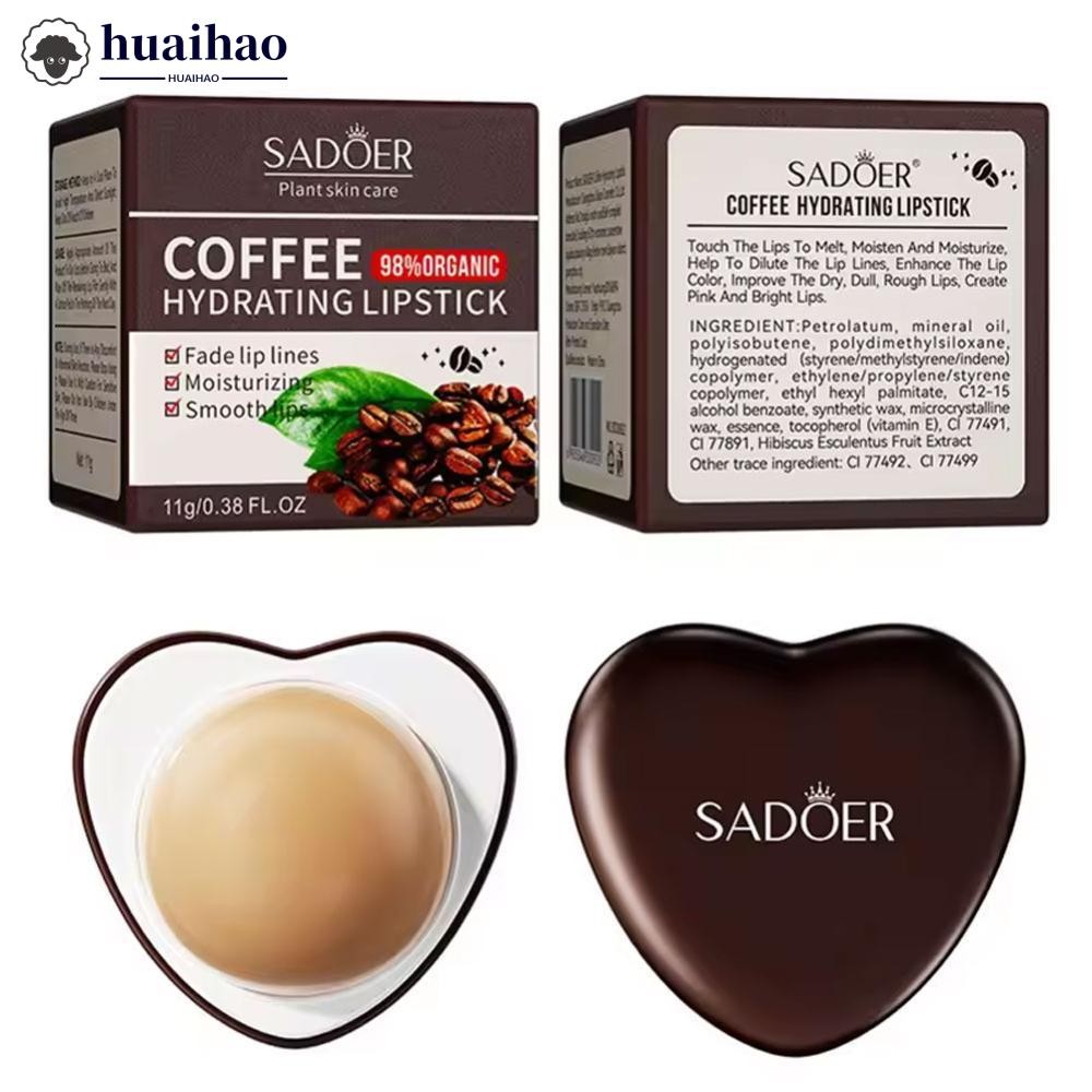 HUAIHAO Natural Lip Care Lip Mask Long Lasting Moisture Soft Smooth Lips Overnight Moisturizing Lip 