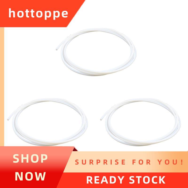 hottoppe3X 2 เมตร PTFE PTFE Bowden Tube (4.0 มม.OD/2.0 มม. ID)1.75 มม.สําหรับเครื่องพิมพ์ 3D