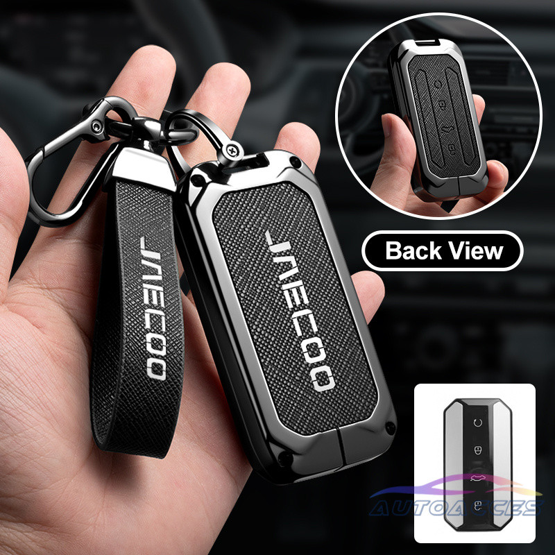 ฝาครอบกุญแจรีโมท Keybox สําหรับ Chery JAECOO 5 JAECOO 7 Key Holder JAECOO J5 Key Fob ป้องกันพวงกุญแจ