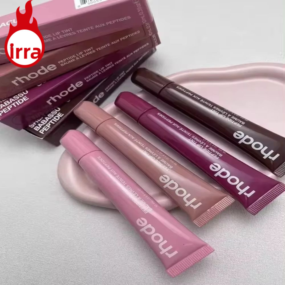 IRRA Lipstick, Hydrating Rhode Lip Gloss, Shiny Liquid Moisturizing Lip Makeup