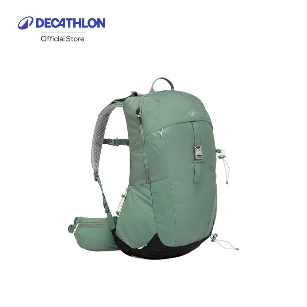 Decathlon 25 L Ventilated Hiking Backpack, MH500 - Green เป้เดินป่าขนาด 25 ลิตรรุ่น MH500 (สีเขียวยู