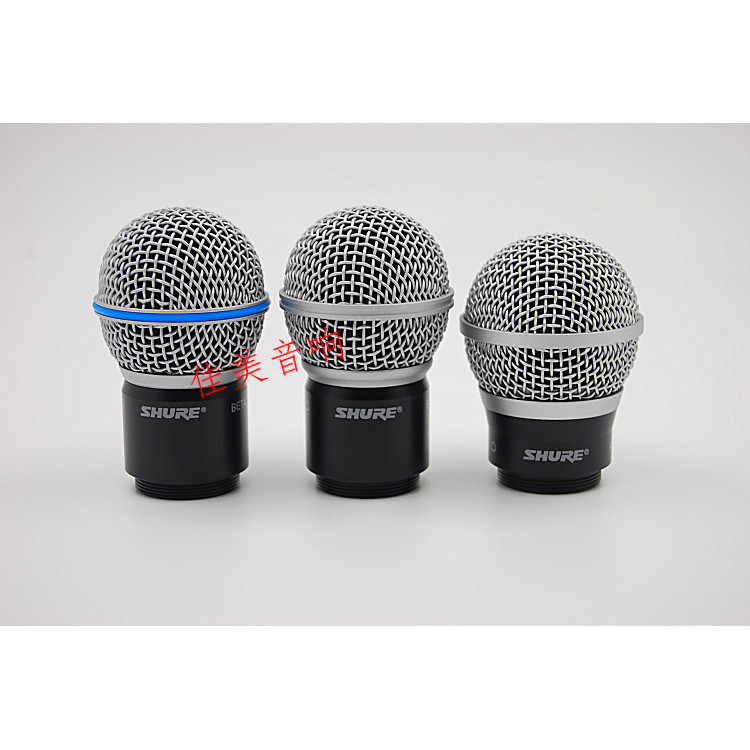 QLXD4SLXPGX2 ไร้สายมือถือไมโครโฟนหัว BETA58 SM58 PG58 แบบไดนามิกไมโครโฟนหัวรถกระบะอุปกรณ์เสริม