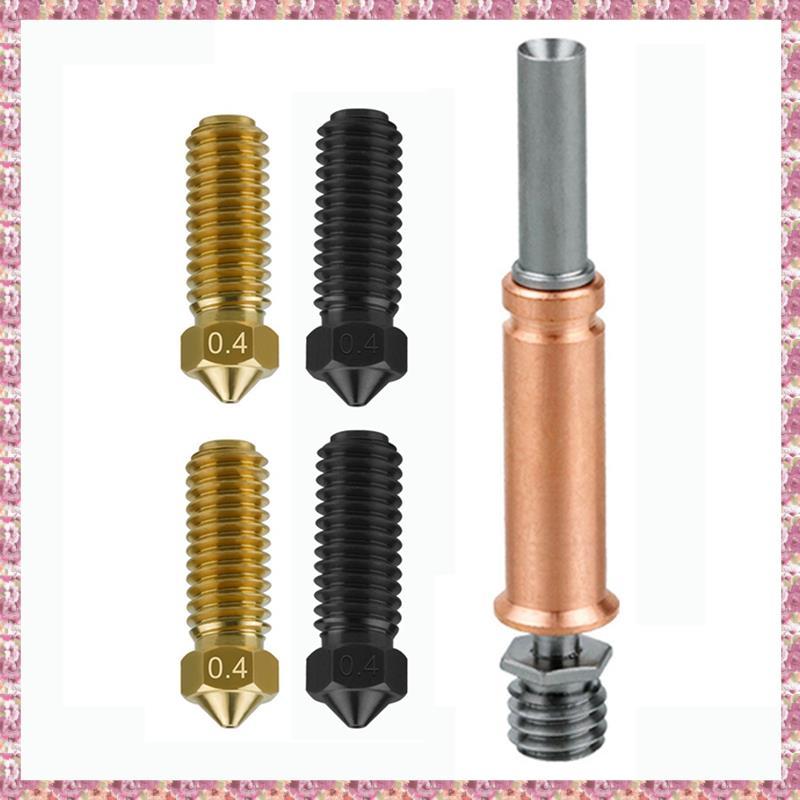 [VCR] สําหรับ 3 ส่วน Bimetal Heat Break หัวฉีดทองเหลืองอัพเกรดคอคอคอ Hot End 3D อุปกรณ์เสริมเครื่องพ