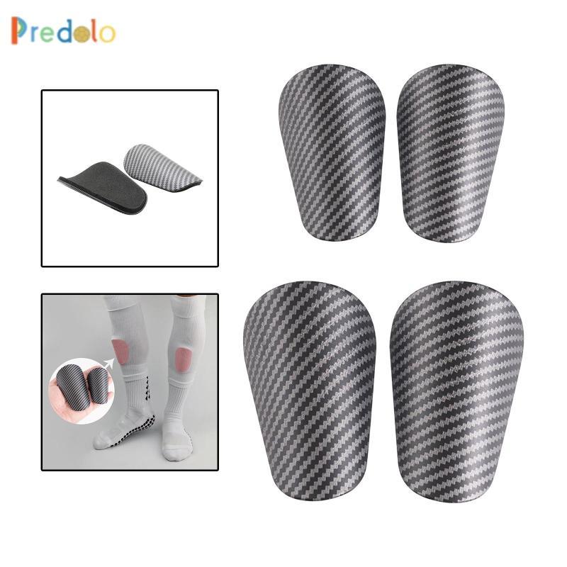 [Predolo] 2 ชิ้นแผ่นสนับแข้งฟุตบอลที่สะดวกสบายอุปกรณ์ฟุตบอลสําหรับ Tibia Cycling Kids