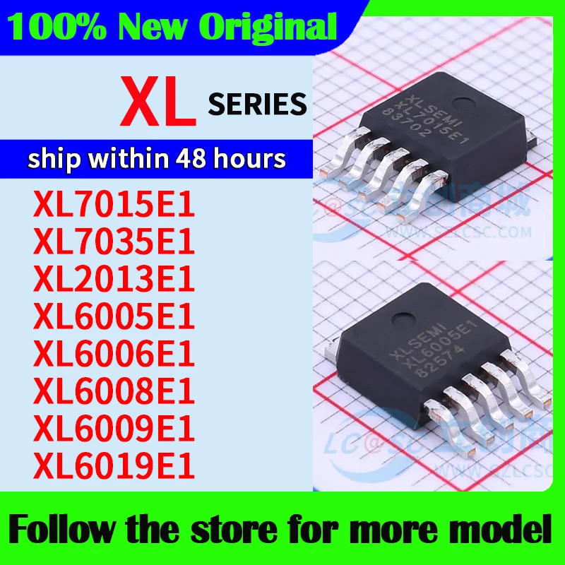 5PCS XL7015E1 XL7035E1 XL2013E1 XL6005E1 XL6006E1 XL6008E1 XL6009E1 XL6019E1 TO-263 Field Effectทราน