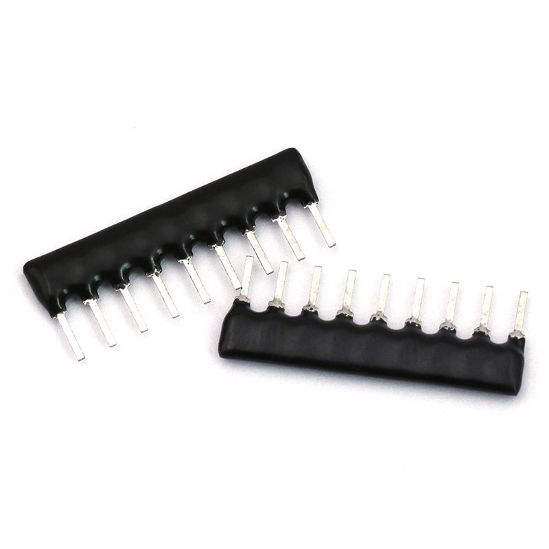 TELESKY ตัวต้านทานไอเสีย 9 พิน 9P 1K ตัวต้านทานไอเสีย A09-102J Pitch 2.54 มม. (10 ชิ้น)