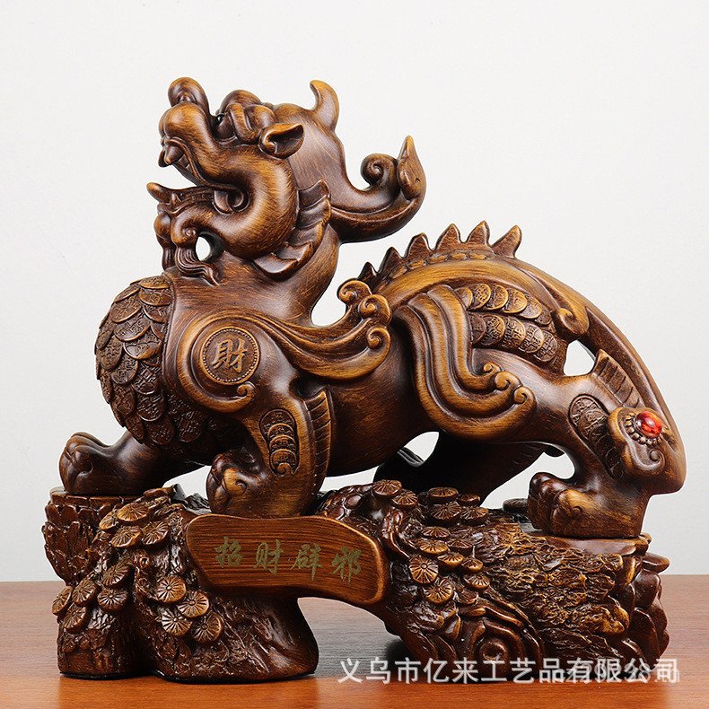 Lucky Pixiu เครื่องประดับ Town House Pixiu Office Boss ตารางห้องนั่งเล่นบาร์ตกแต่งร้านเปิดของขวัญ 68