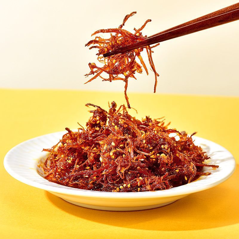 Xupai Zhang Fei Lantern Shadow ของว่างรสเผ็ดหั่นฝอย