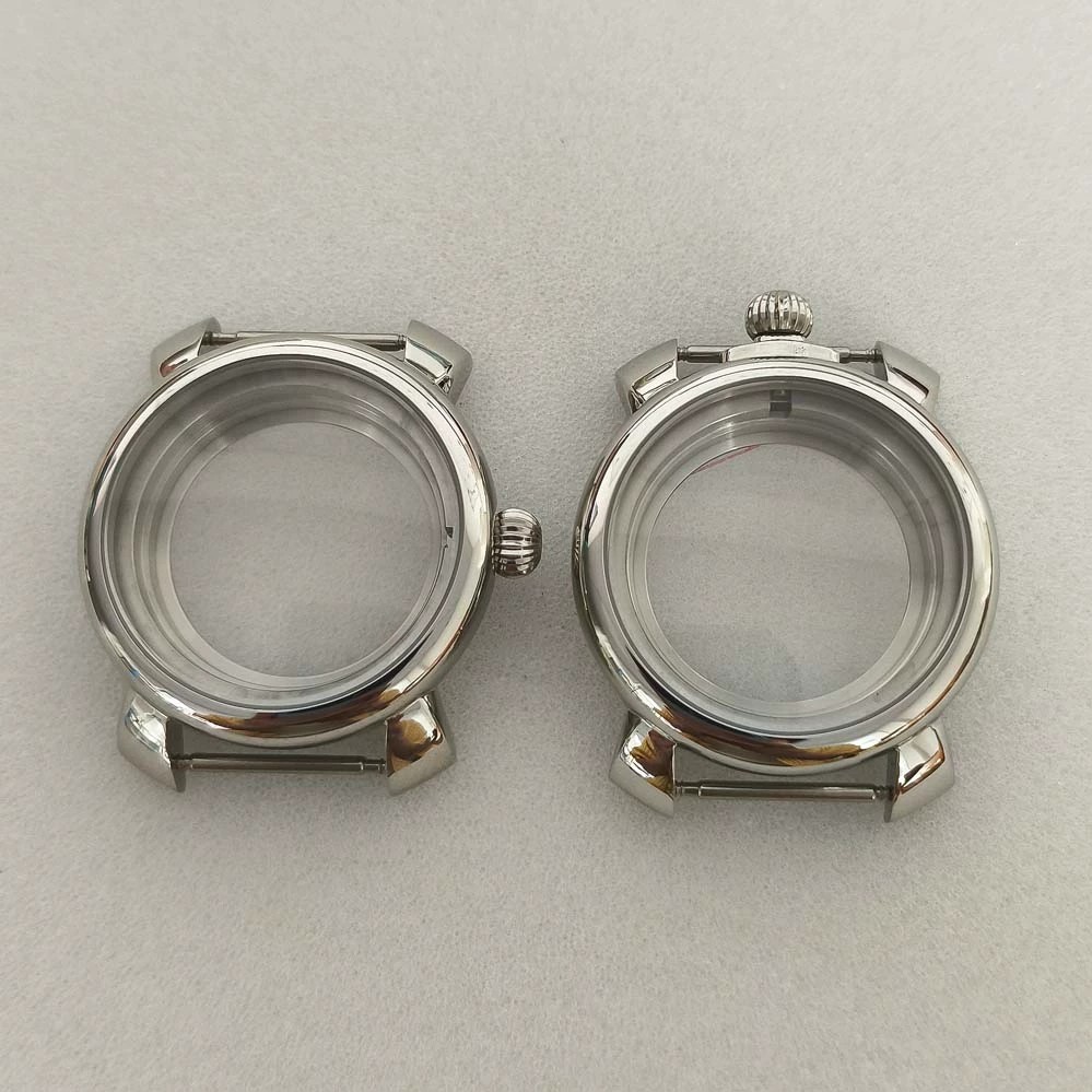 12 oclock/3 oclock 40 มม.นาฬิกาเหล็ก Mineral Glass นาฬิกาอุปกรณ์เสริมสําหรับ NH35/NH36 การเคลื่อนไหว