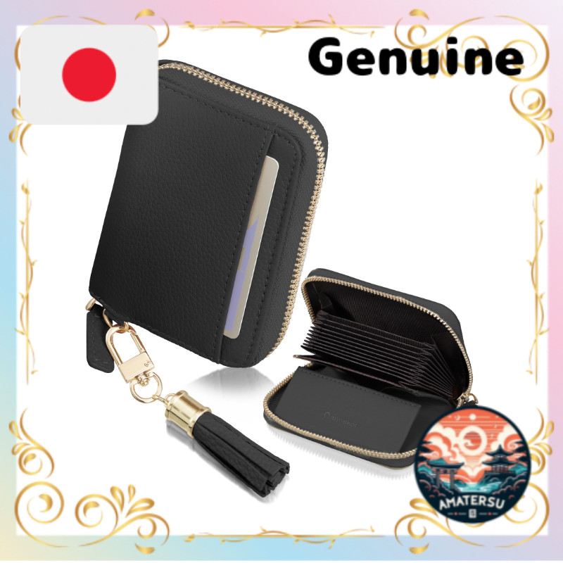 Annekor mini wallet that keeps bills from folding — professionally designed storage, high-end look, 
